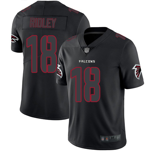 Atlanta Falcons Limited Black Men Calvin Ridley Jersey NFL Football 18 Rush Impact